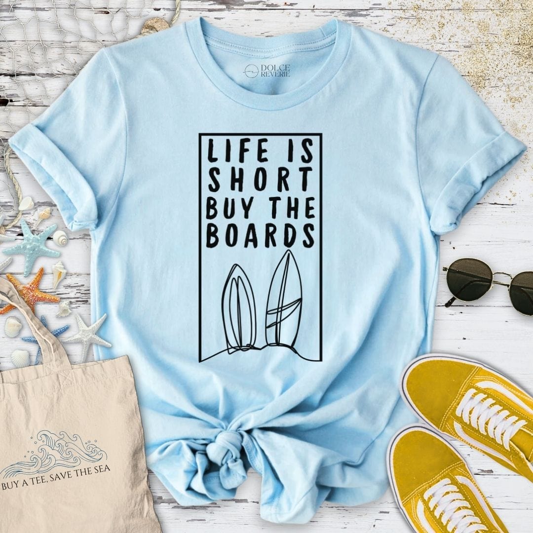 Buy The Boards T-Shirt Light Blue / S