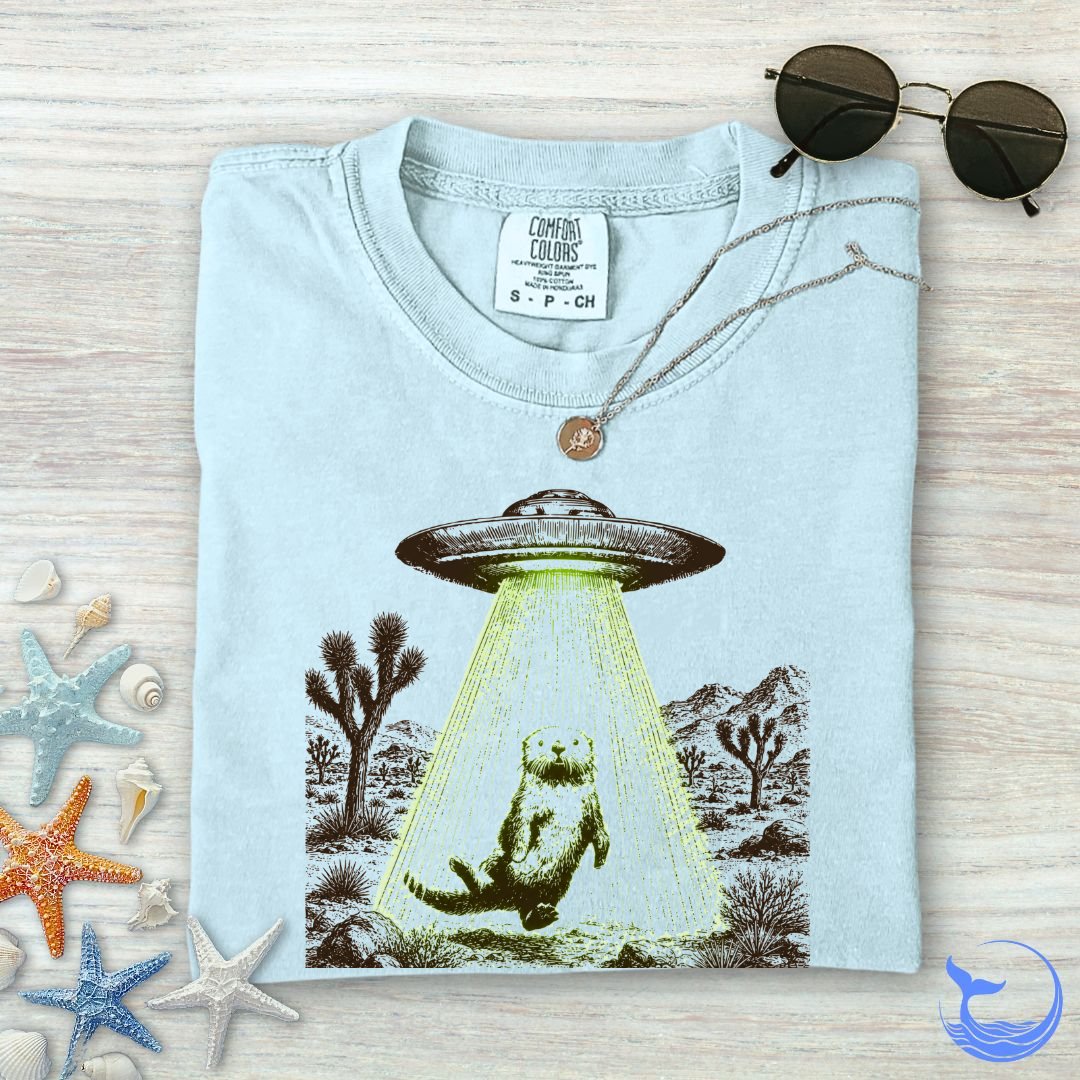 Otter UFO Comfort Colors T-Shirt