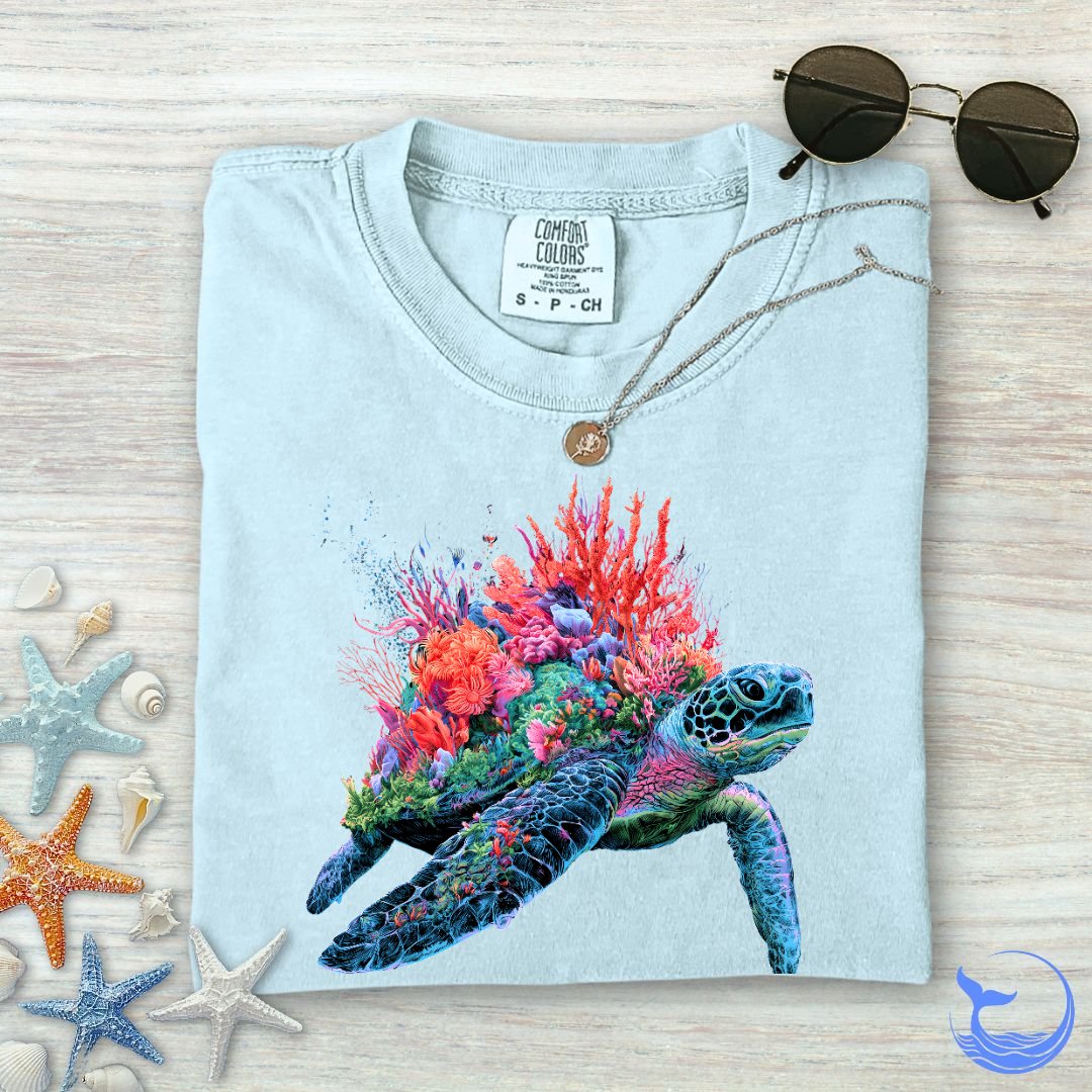 Reef Turtle Comfort Colors T-Shirt