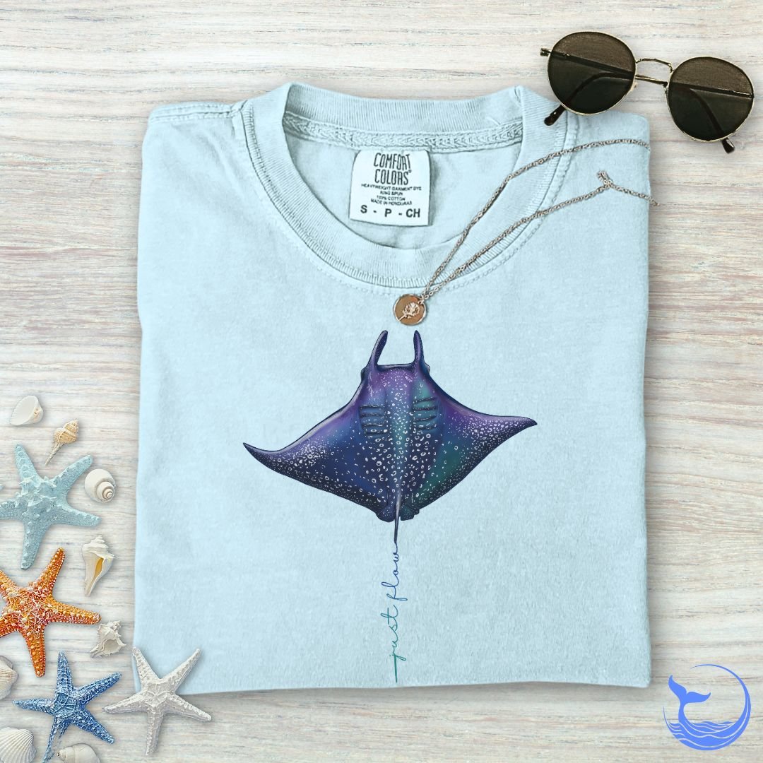 Just Flow Manta Comfort Colors T-Shirt