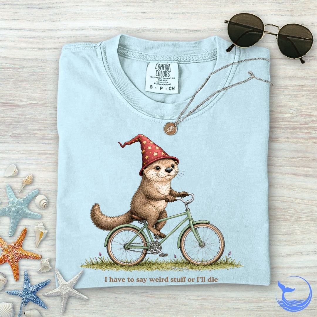 Weird Stuff Or I'll Die Otter Comfort Colors T-Shirt