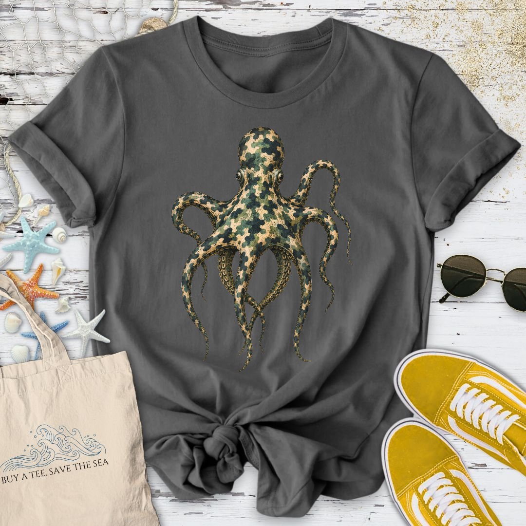 Camo Octopus T-Shirt