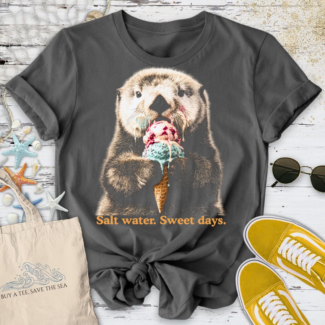 Salt Water Sweet Days Otter T-Shirt