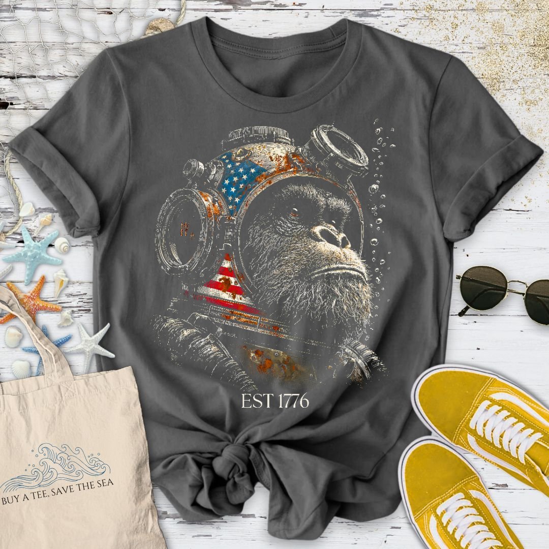 Deep Sea Gorilla USA T-Shirt
