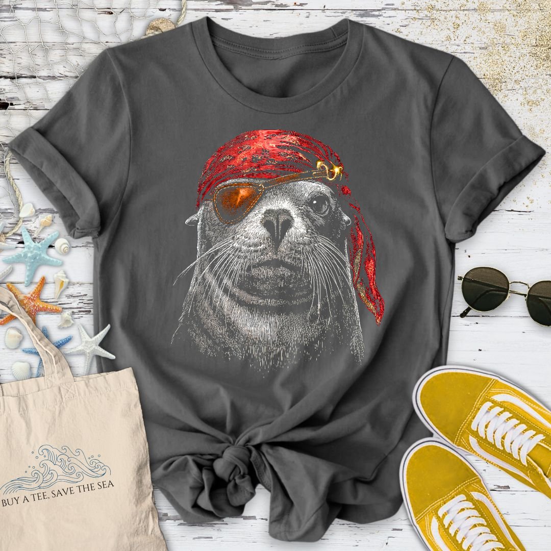 Sea Lion Pirate T-Shirt