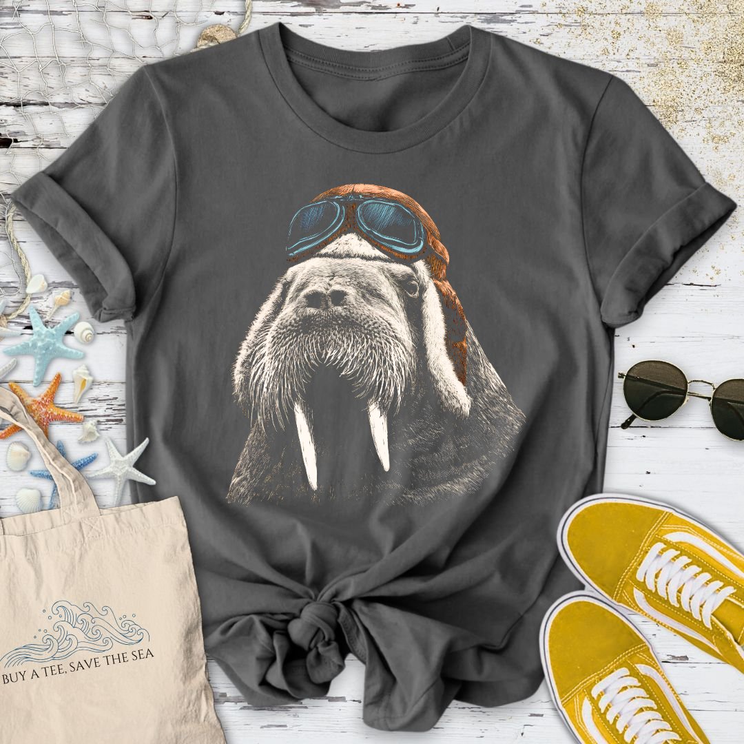 Aviator Walrus T-Shirt