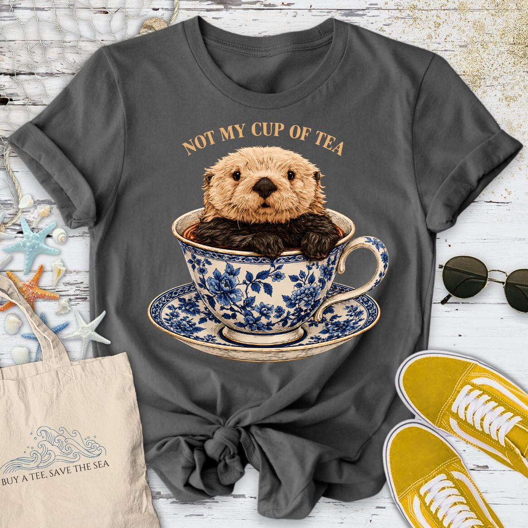 Not My Cup Of Tea, Otter T-Shirt - Dolce Reverie