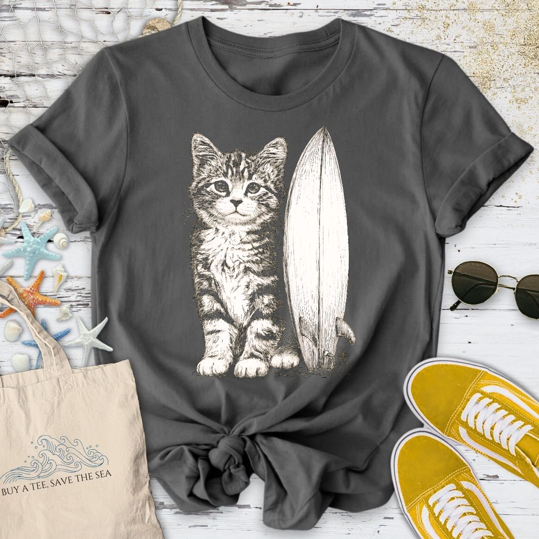 Surfer Cat T-Shirt