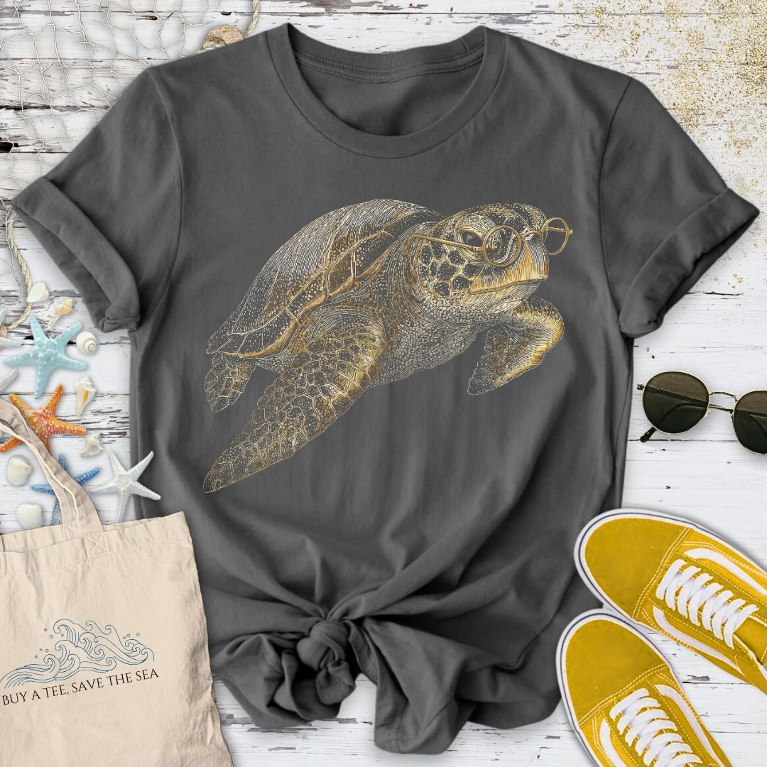 The Scholar Turtle T-Shirt