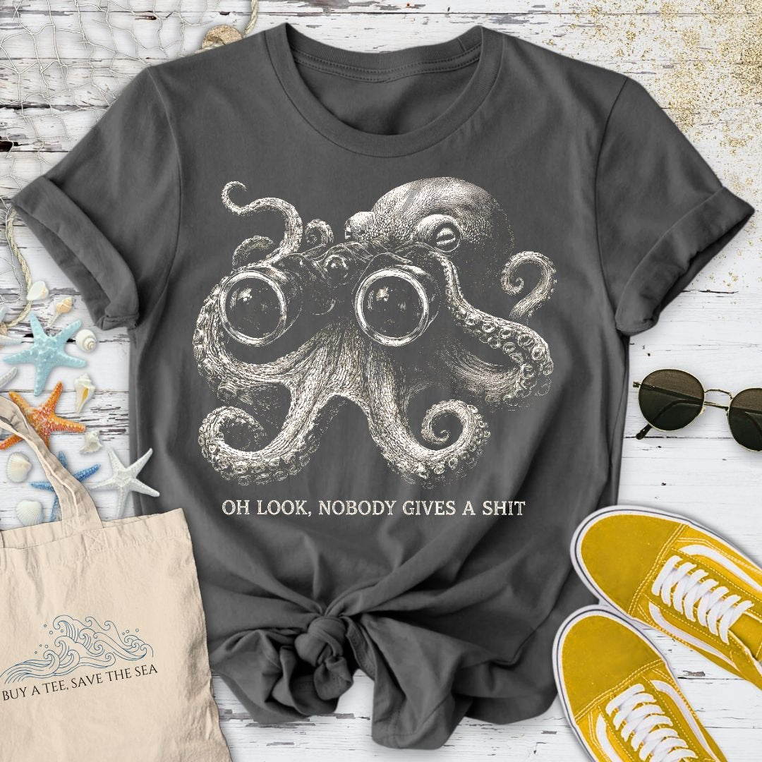 Nobody Gives a S, Octopus T-Shirt