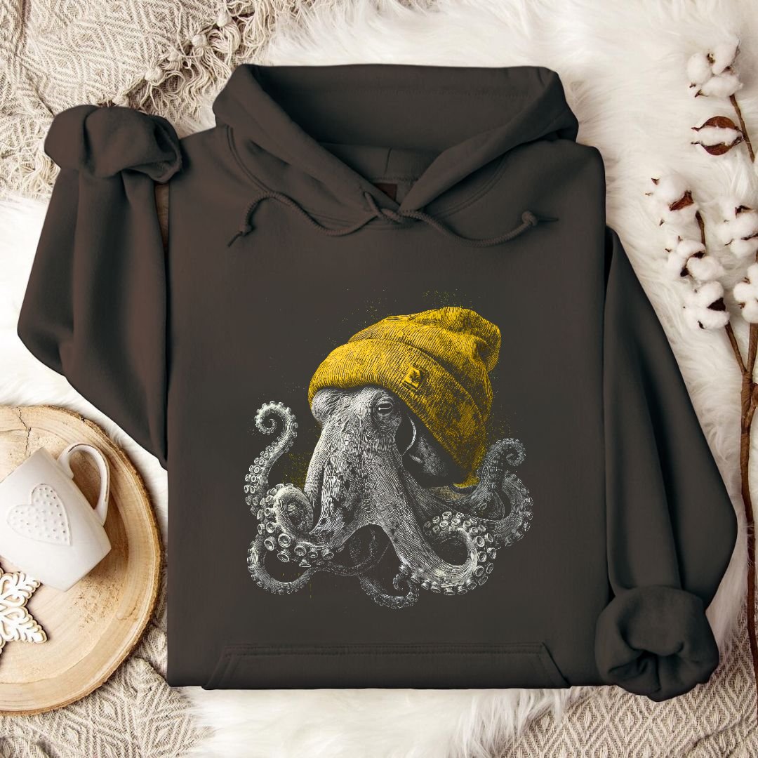 Winter Octopus Hoodie