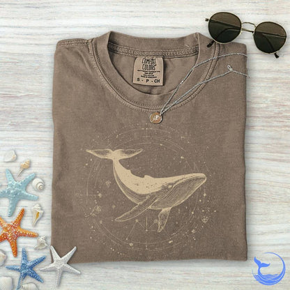 Cosmic Whale Comfort Colors T-Shirt