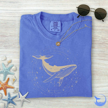 Cosmic Whale Comfort Colors T-Shirt