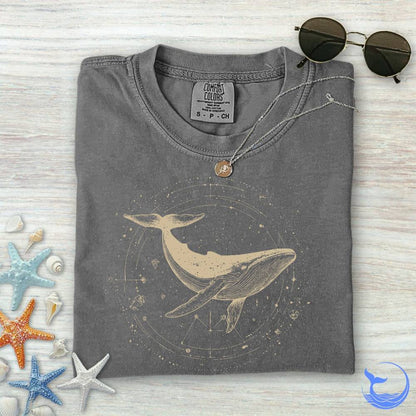 Cosmic Whale Comfort Colors T-Shirt