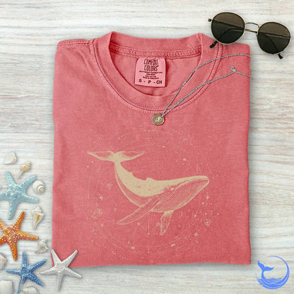 Cosmic Whale Comfort Colors T-Shirt