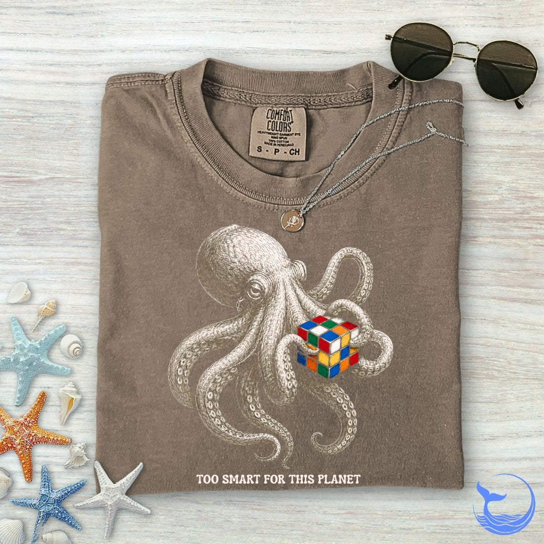Smart Octopus Comfort Colors T-Shirt
