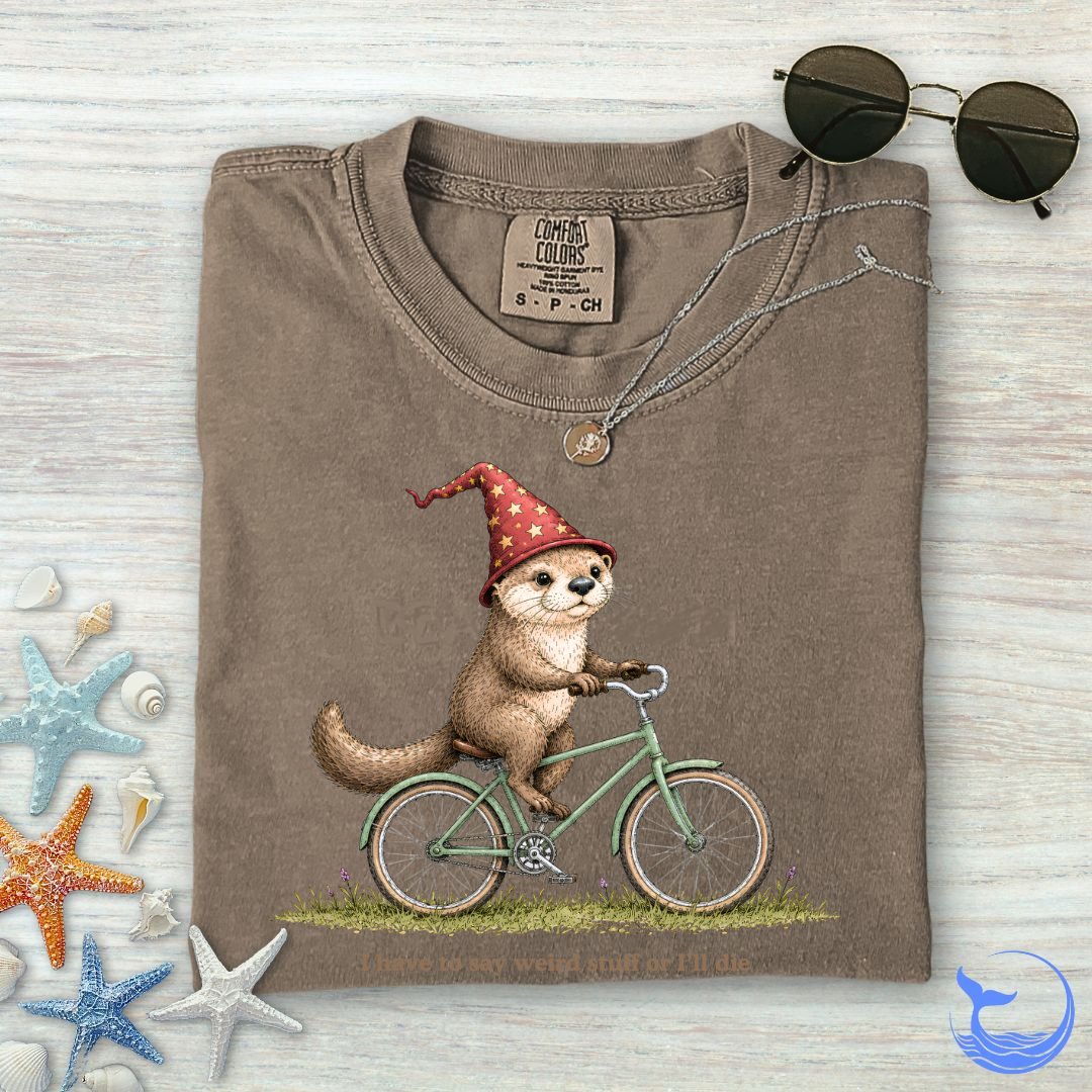 Weird Stuff Or I'll Die Otter Comfort Colors T-Shirt