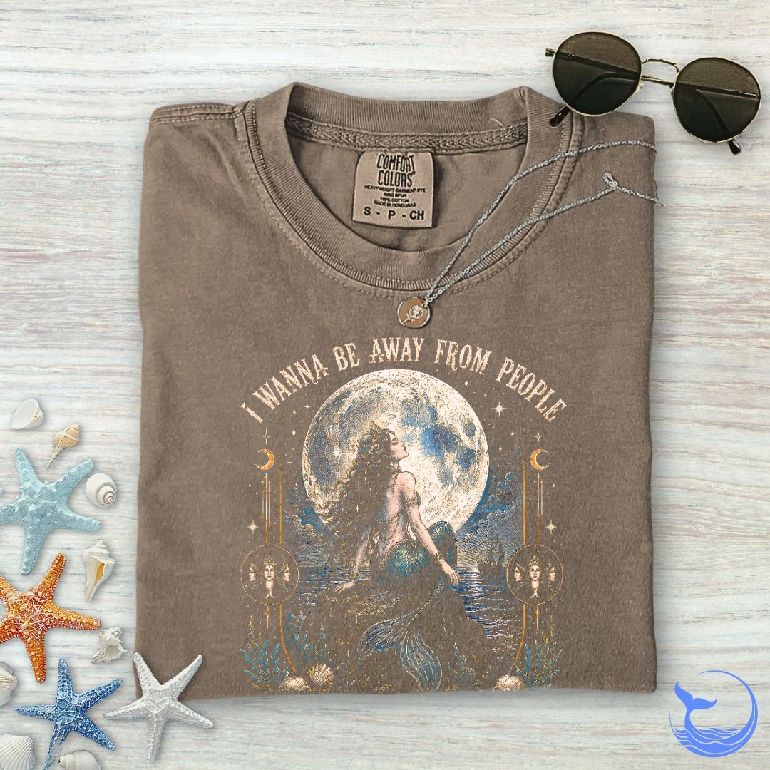 I Wanna Be Away From People Comfort Colors T-Shirt