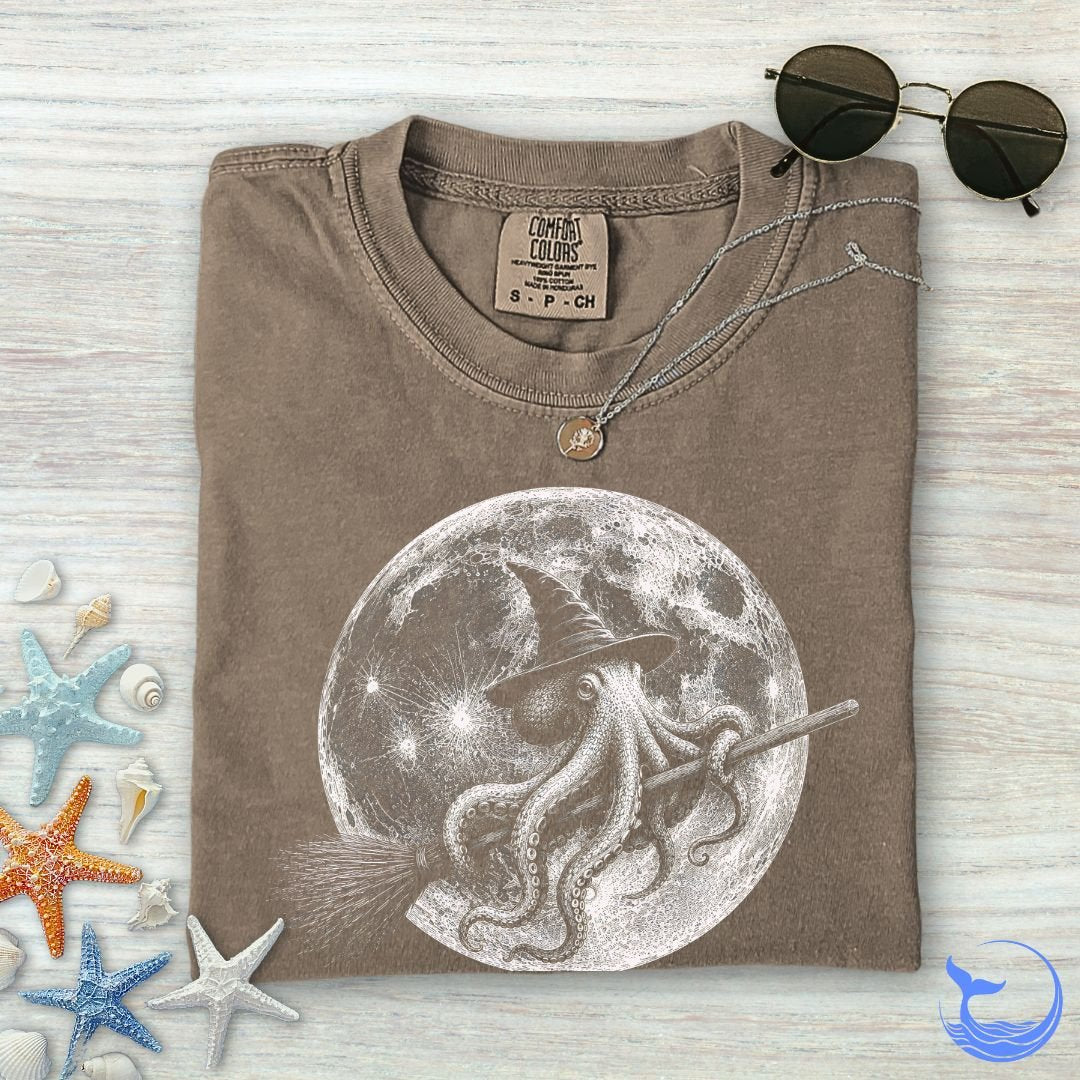Witch Octopus Comfort Colors T-Shirt