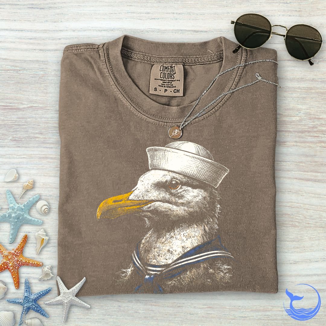 Seagull Sailor Comfort Colors T-Shirt