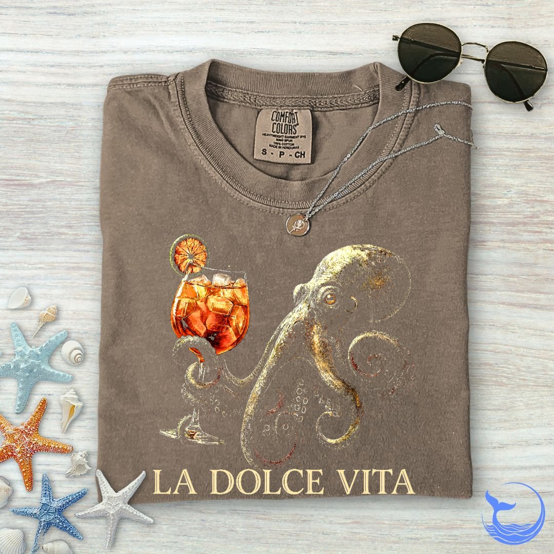 La Dolce Vita Octopus Comfort Colors T-Shirt