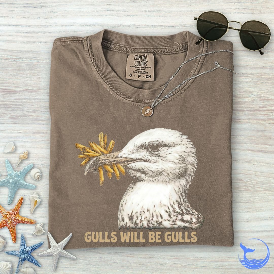 Gulls Will Be Gulls Comfort Colors T-Shirt