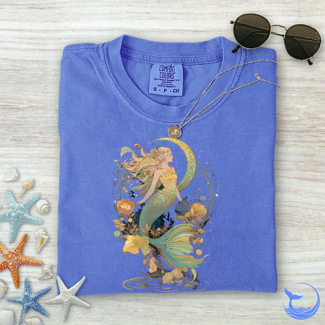Whimsical Mermaid Comfort Colors T-Shirt