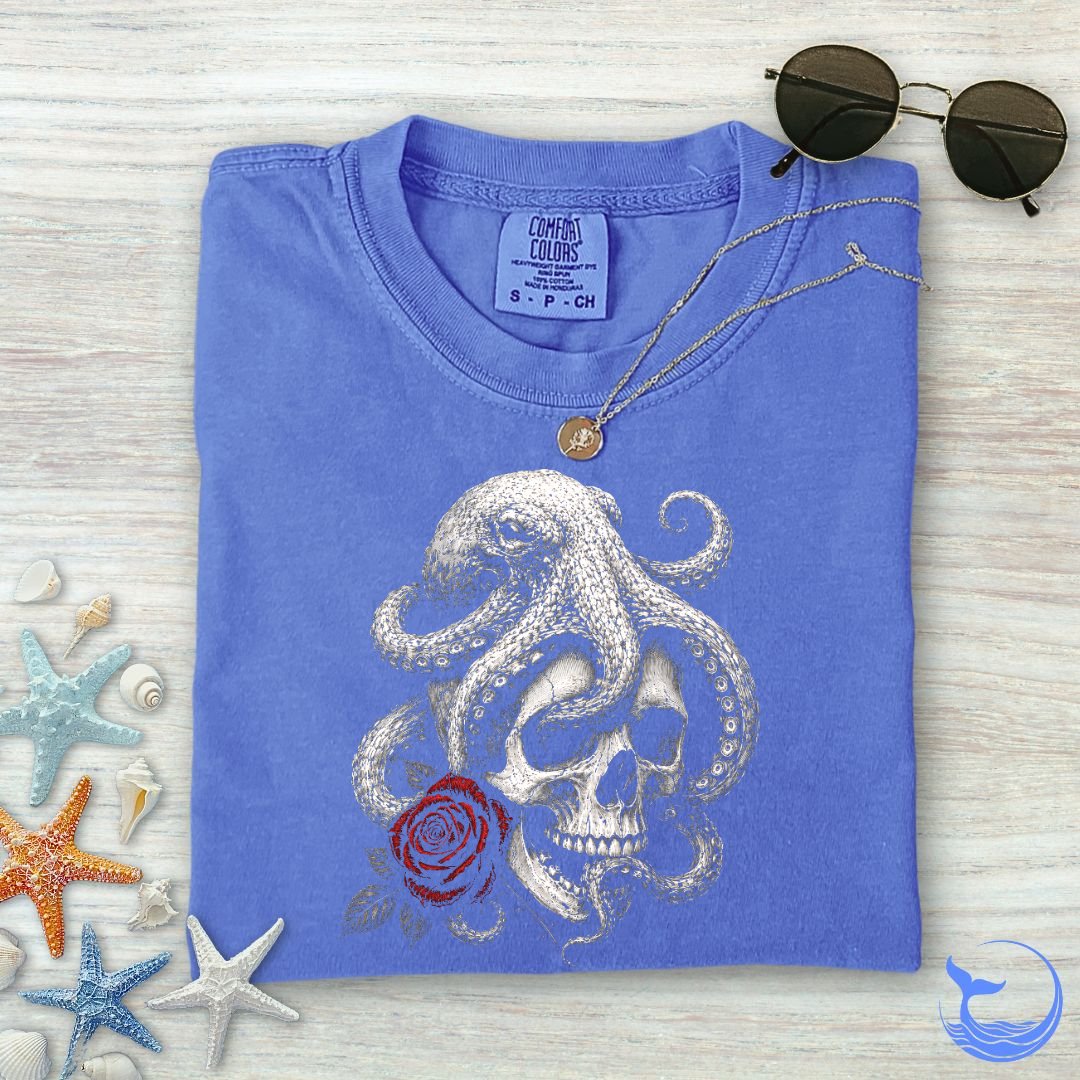 The Last Rose, Octopus Comfort Colors T-Shirt