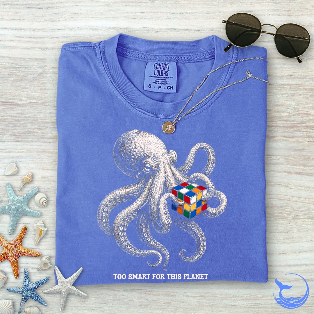 Smart Octopus Comfort Colors T-Shirt