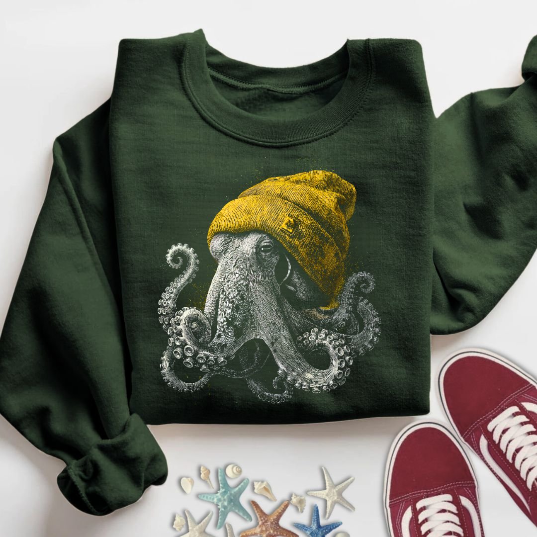 Winter Octopus Sweatshirt