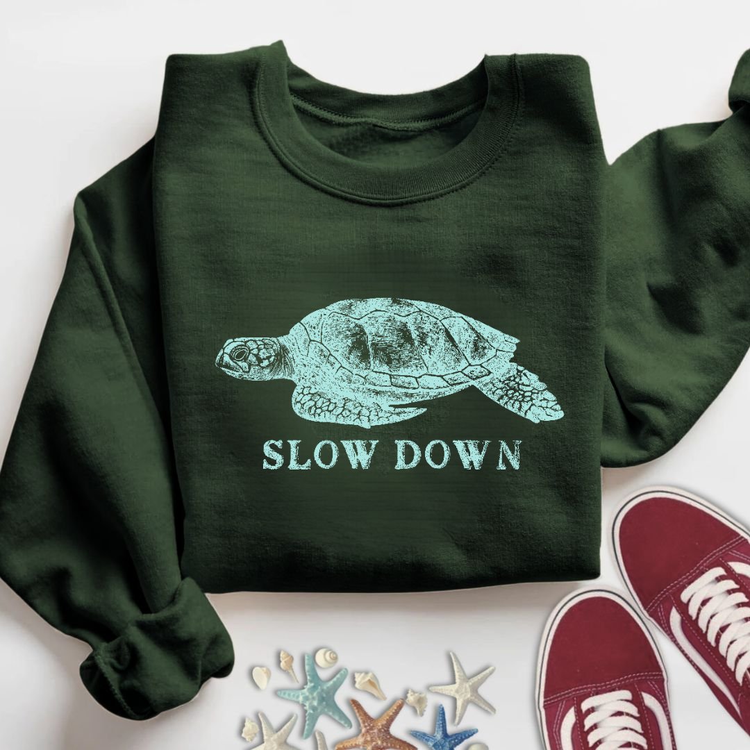 Slow Down Turtle Sweatshirt