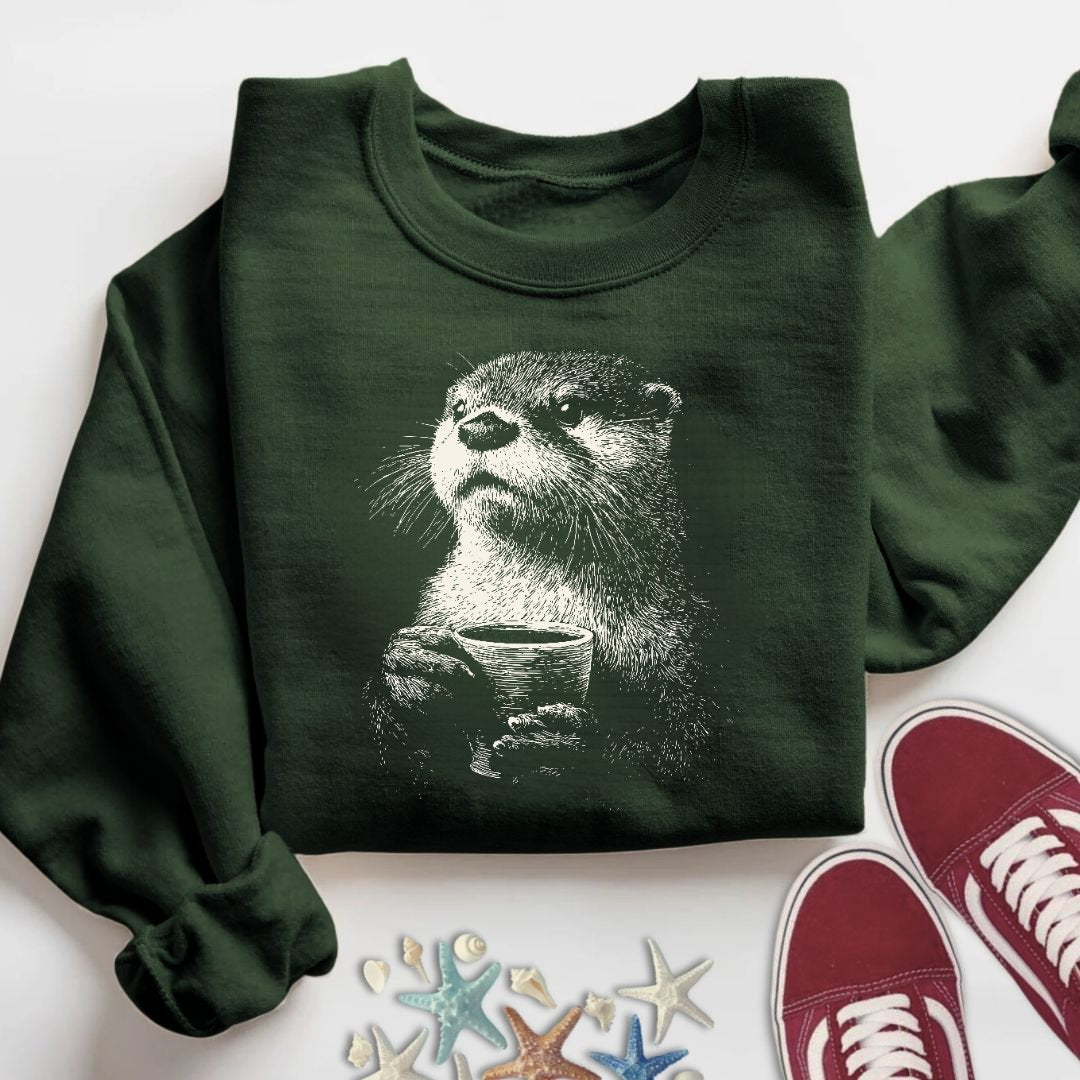 Coffee Otter Sweatshirt