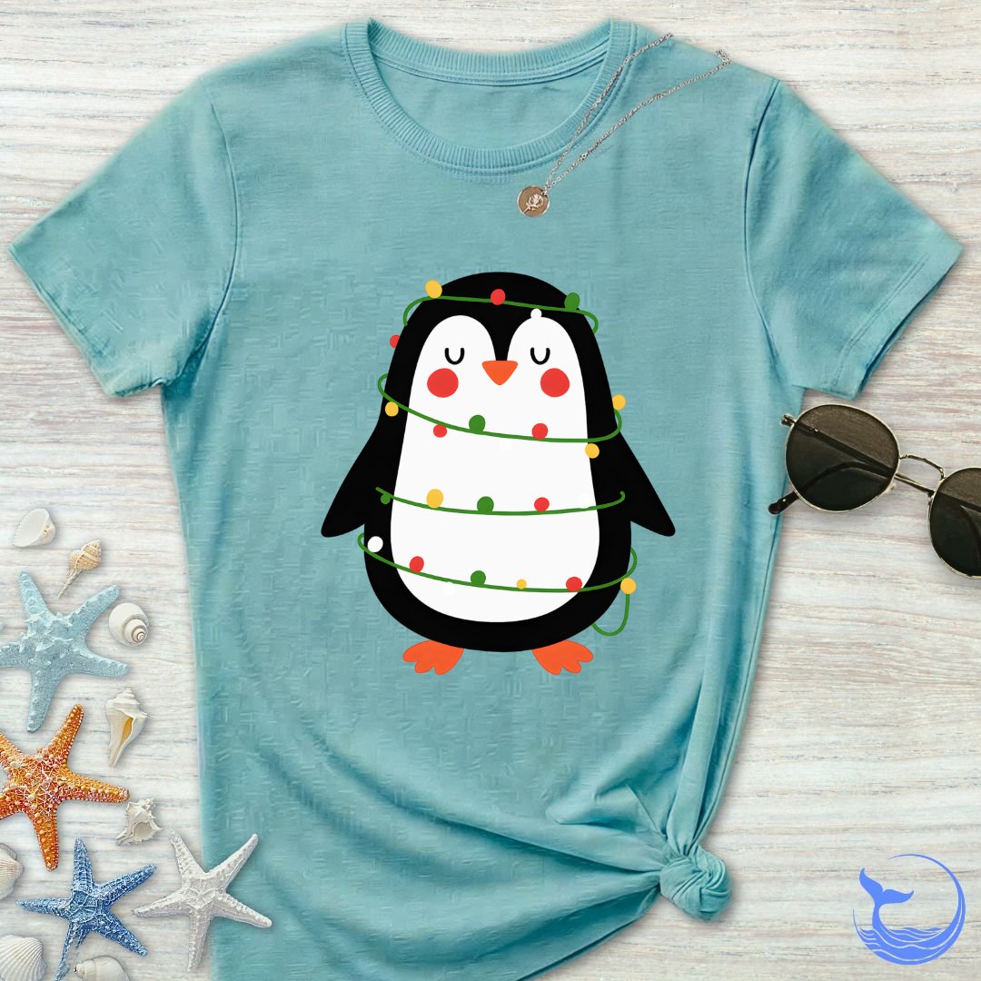 Christmas Penguin Women's T-Shirt