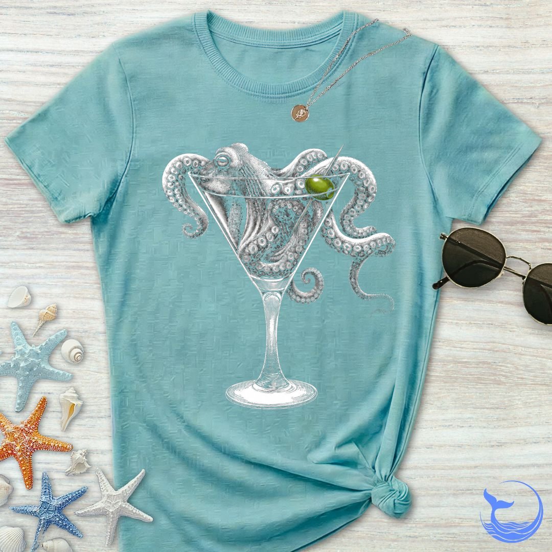 Octopus Martini Women's T-Shirt