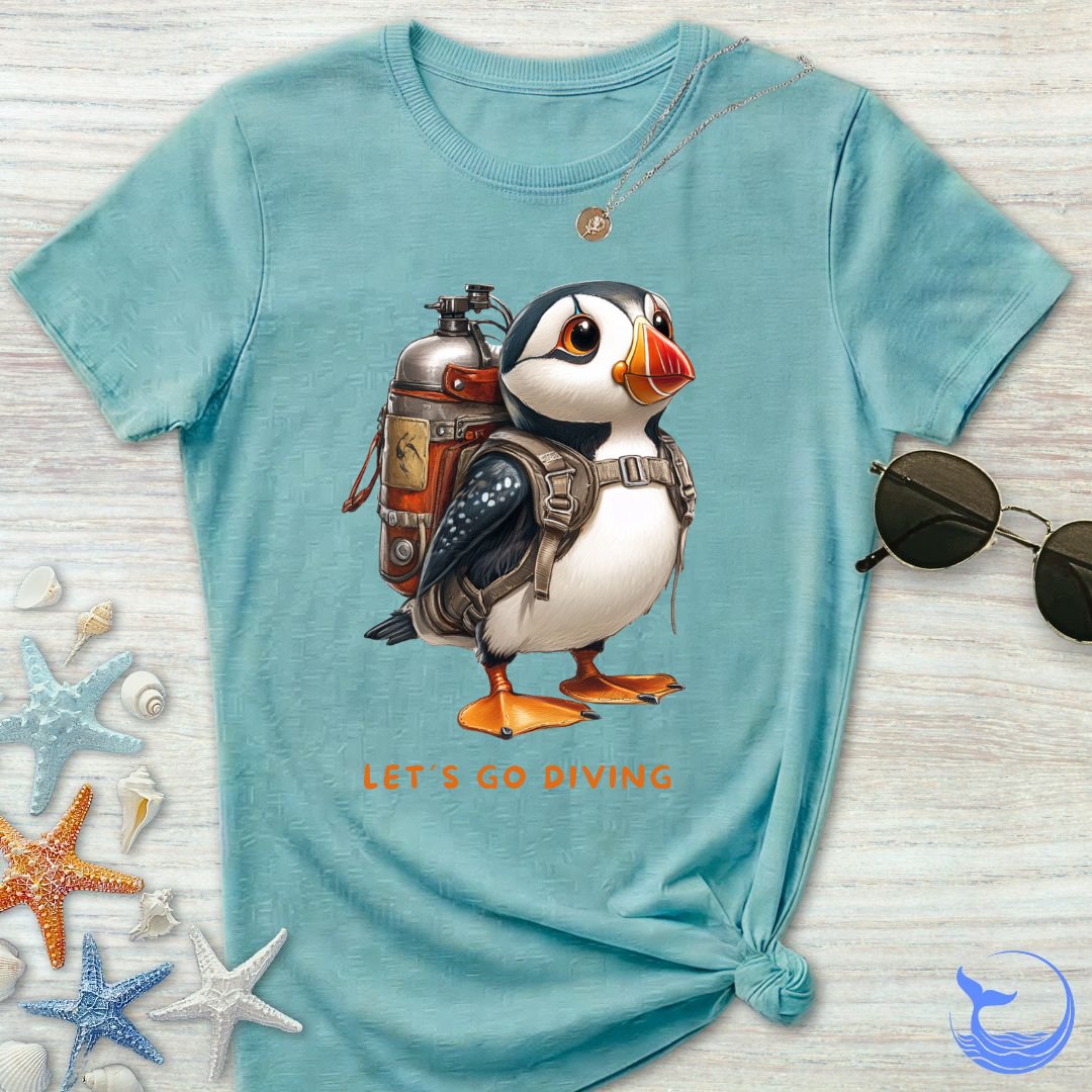 Diving Puffin Women's T-Shirt