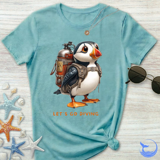 Diving Puffin Women's T-Shirt