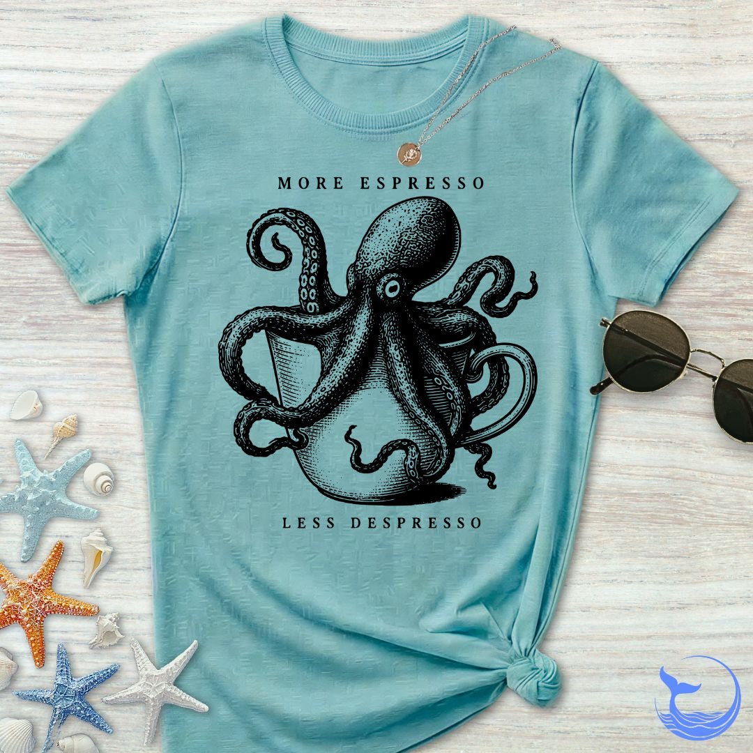 Espresso Octopus Women's T-Shirt