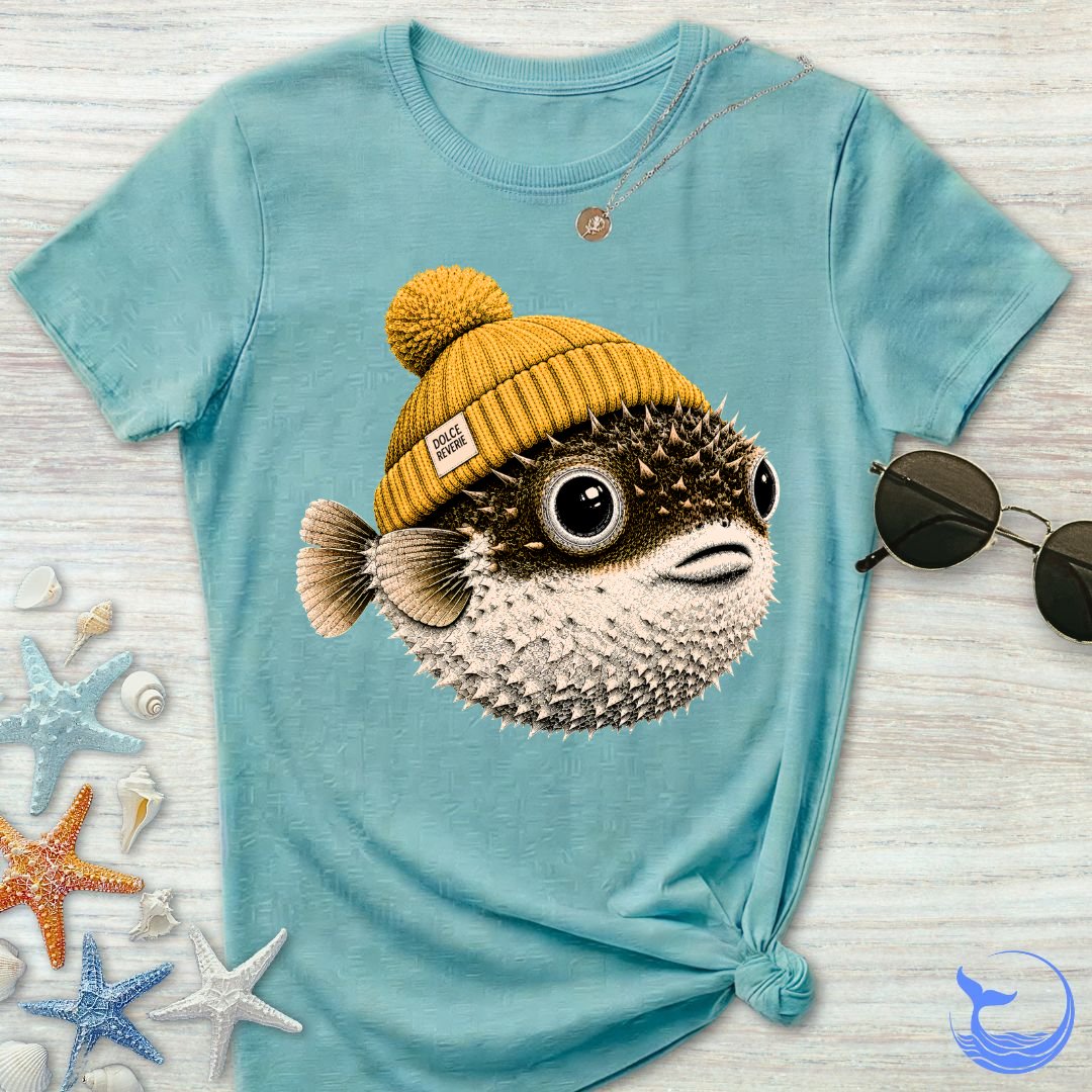 Winter Pufferfish Women's T-Shirt