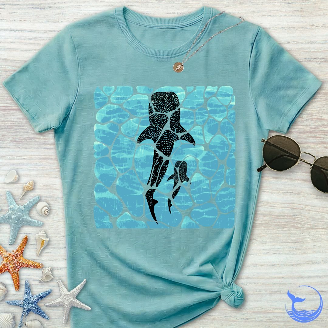 Swimming Whale Sharks Women's T-Shirt