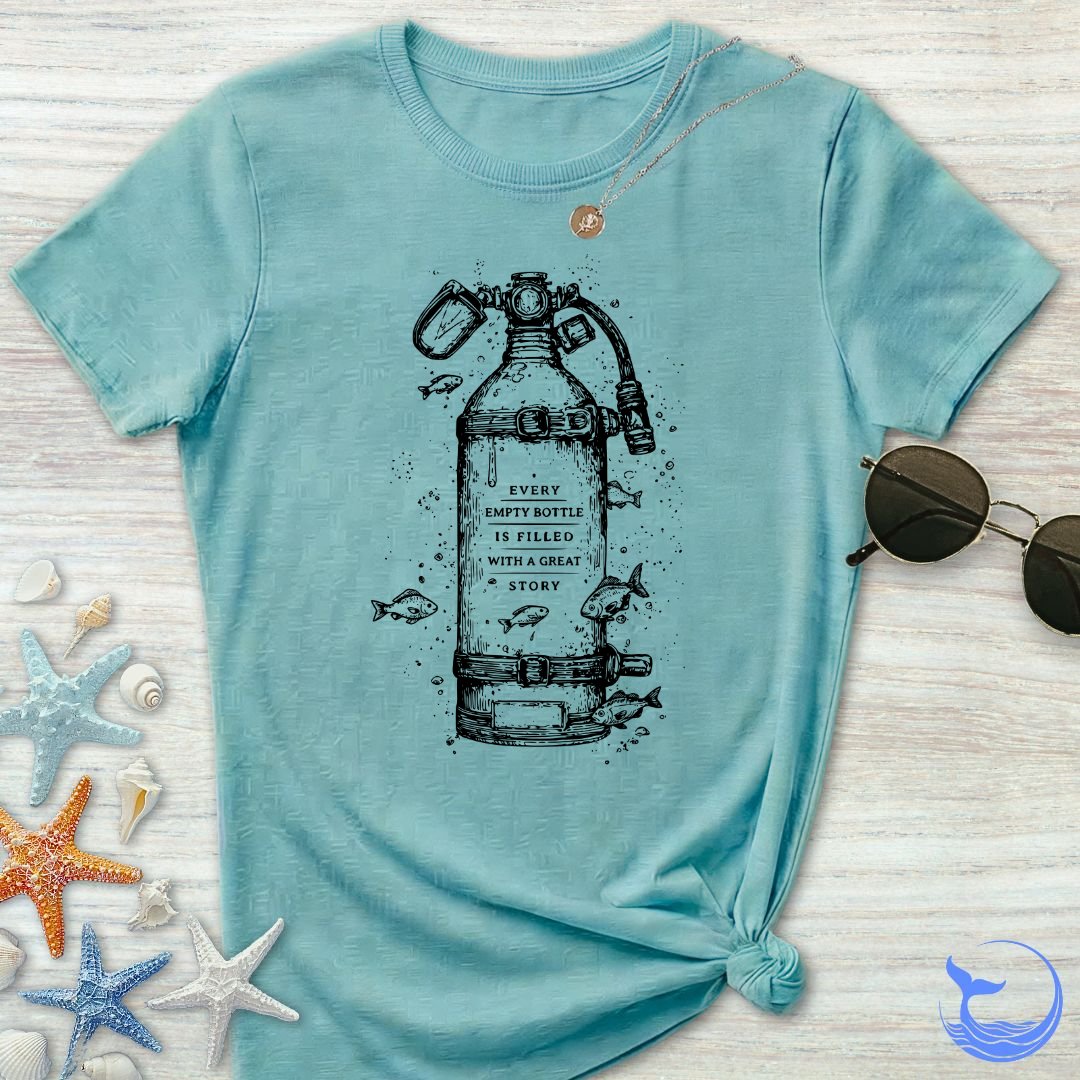 Scuba Tank, Great Story Women's T-Shirt