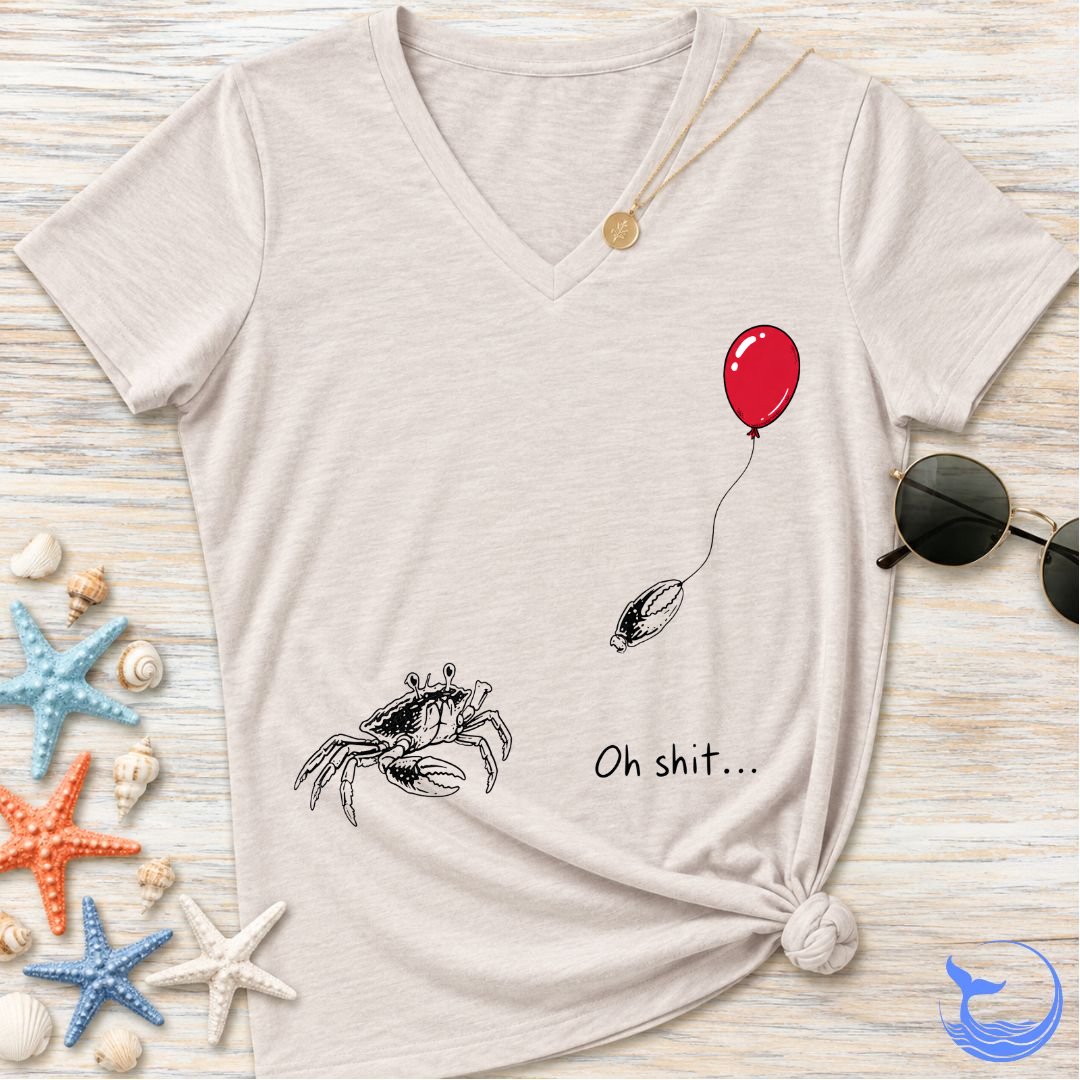 Oh...Crab Women's V-Neck T-Shirt