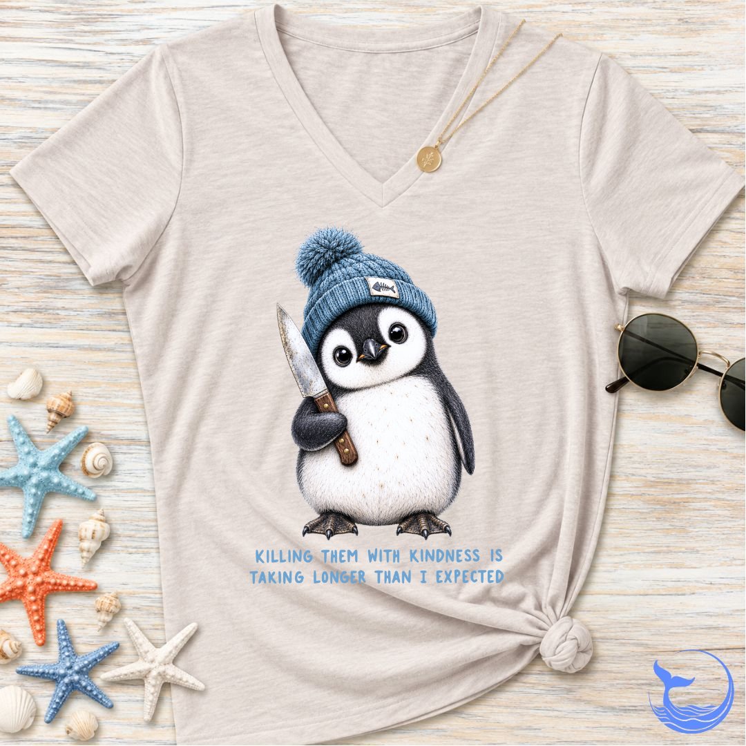 Kindness Is Taking Too Long Women's V-Neck T-Shirt