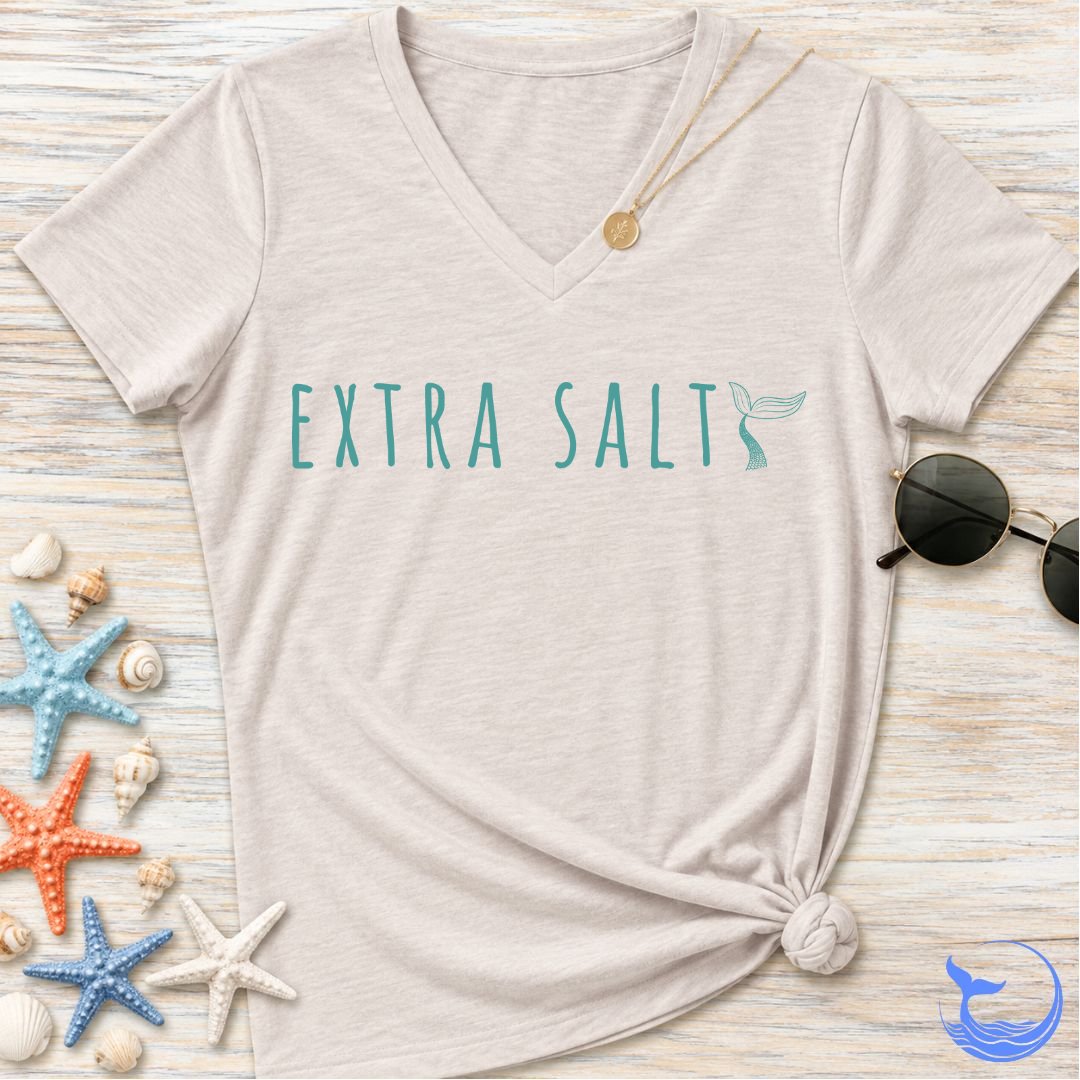 Extra Salty Women's V-Neck T-Shirt