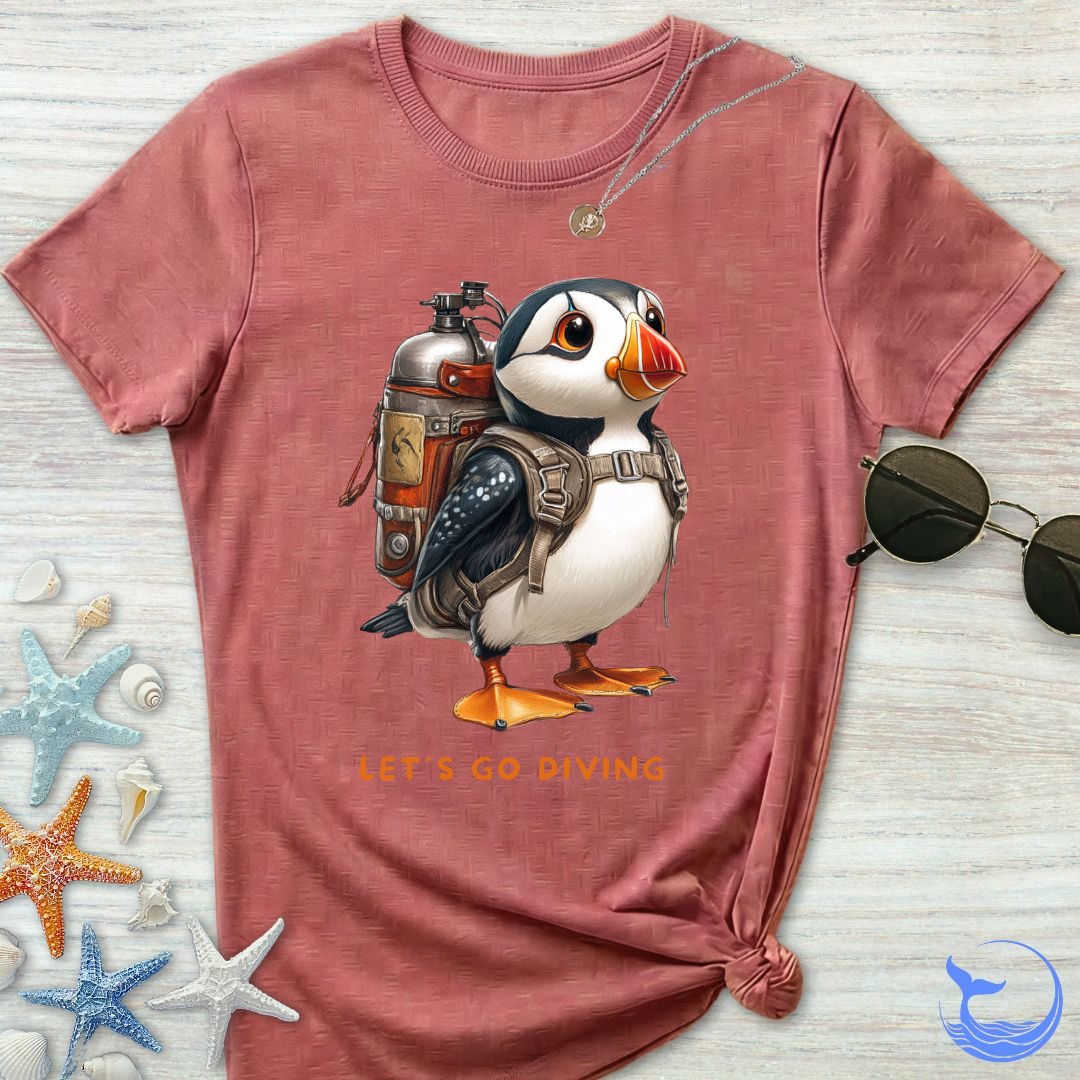 Diving Puffin Women's T-Shirt