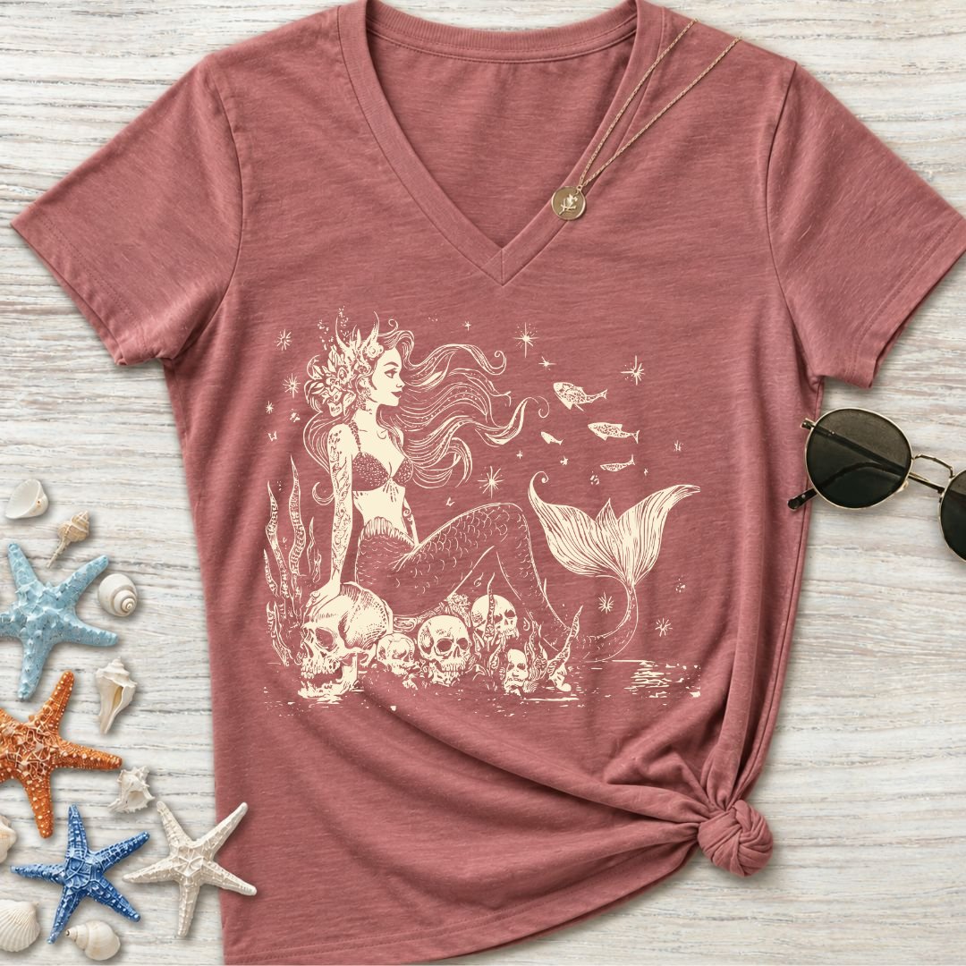 Mystic Siren Women's V-Neck T-Shirt