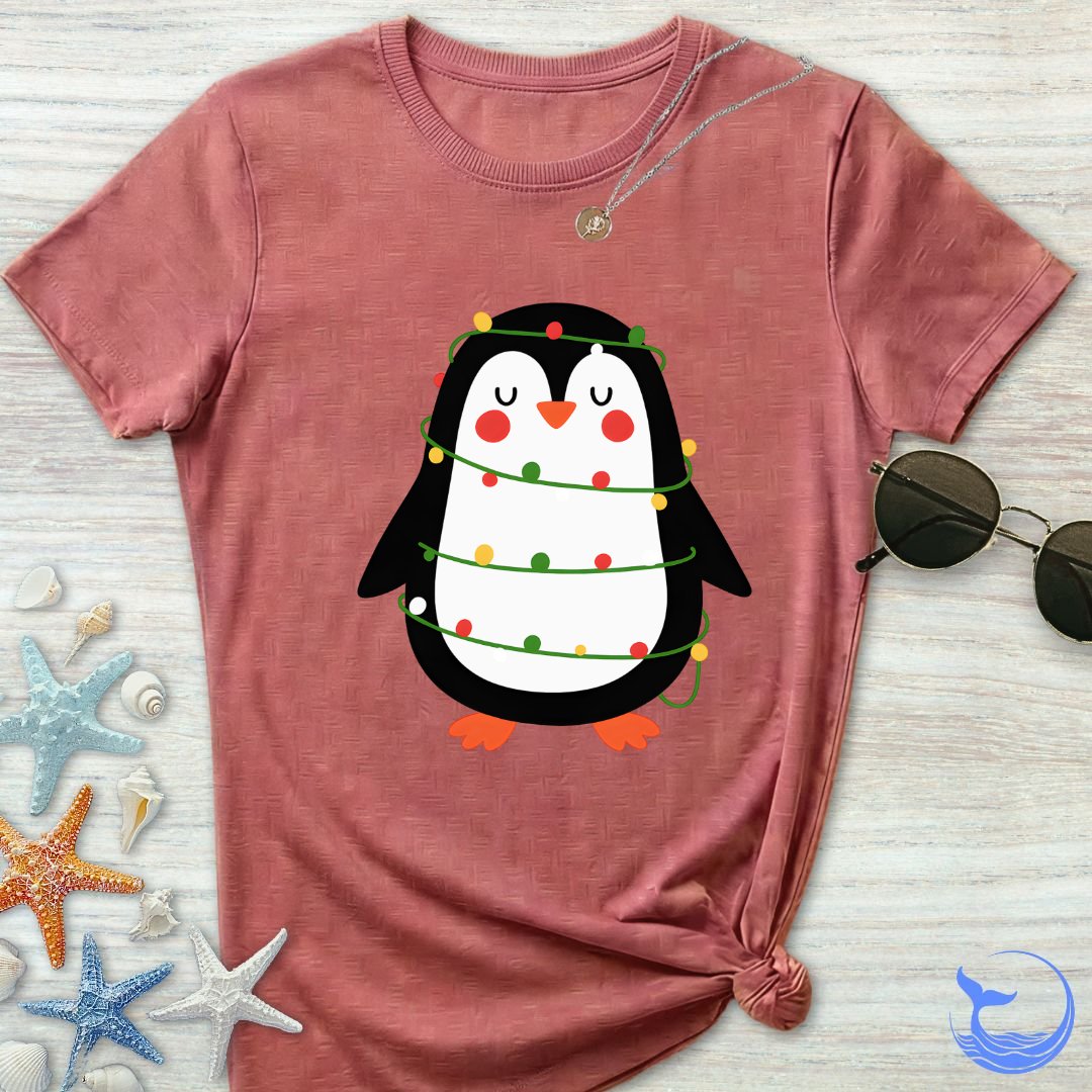 Christmas Penguin Women's T-Shirt