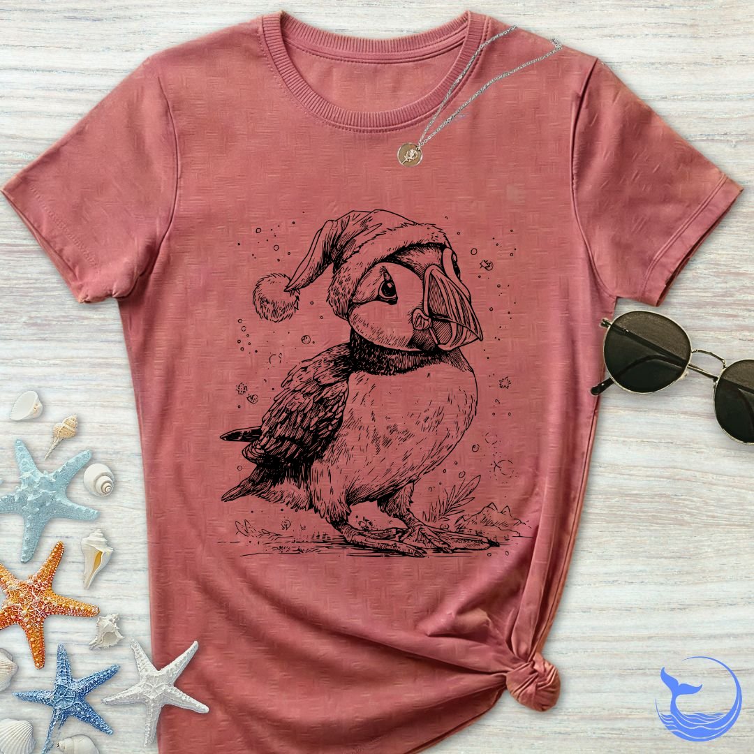 Christmas Puffin Women's T-Shirt