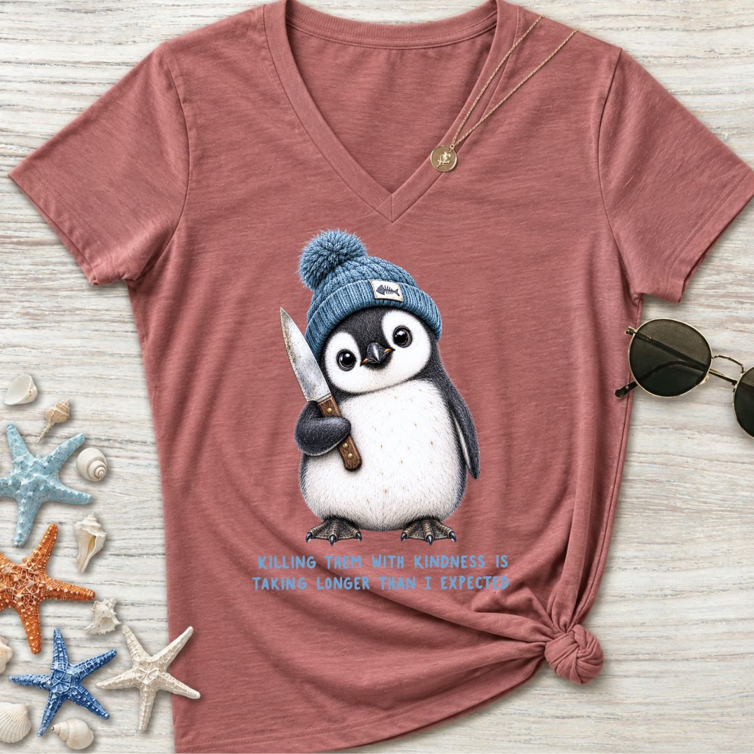 Kindness Is Taking Too Long Women's V-Neck T-Shirt