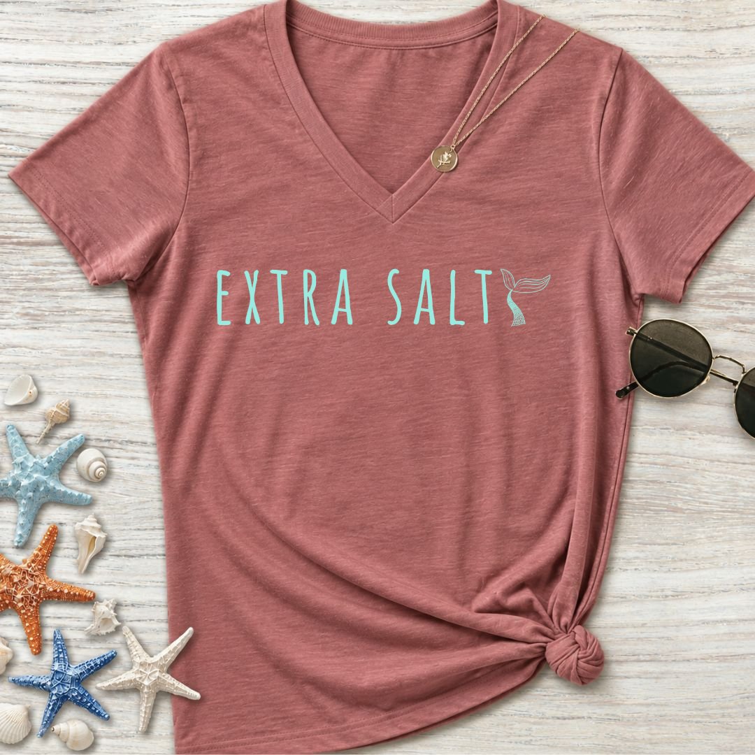 Extra Salty Women's V-Neck T-Shirt