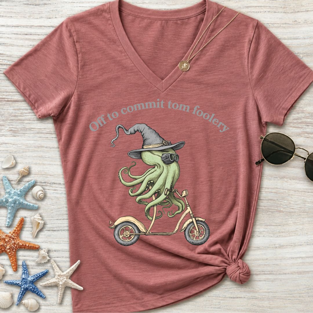 Commit Tom Foolery Women's V-Neck T-Shirt
